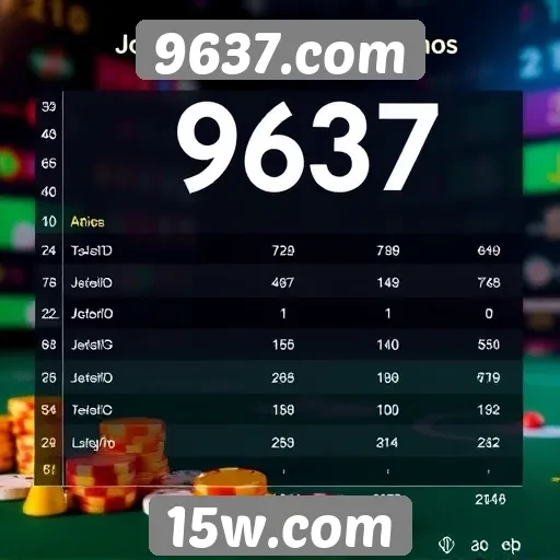 Estatísticas de jogadores ativos no 9637.com