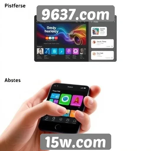 Evolução das interfaces de usuário em 9637.com